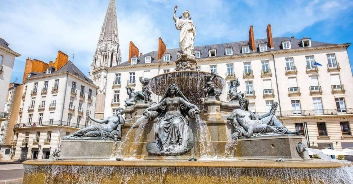 Apartament Terrasse Royale Au Coeur De Nantes Zewnętrze zdjęcie