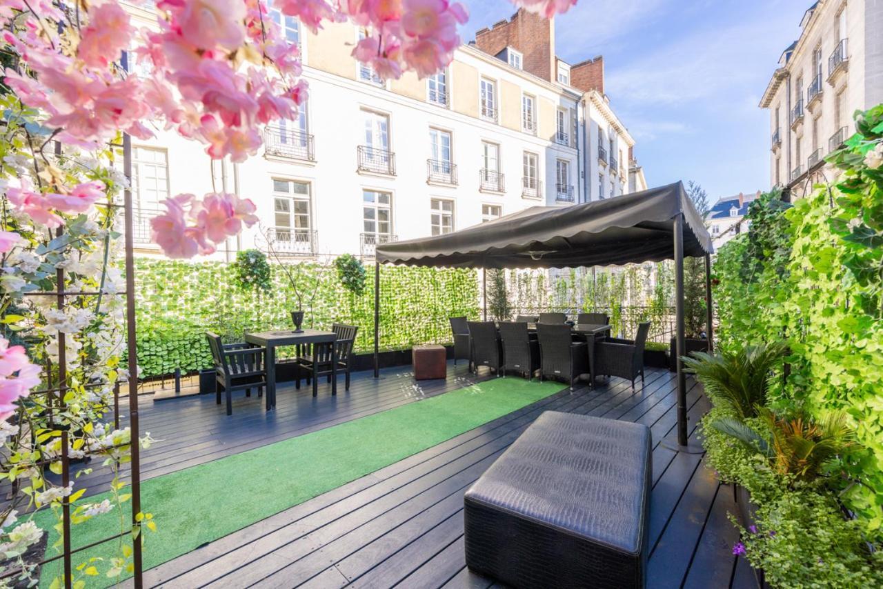 Apartament Terrasse Royale Au Coeur De Nantes Zewnętrze zdjęcie